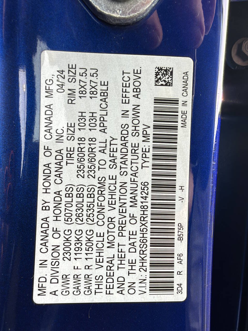 Used 2024 Honda CR-V Sport image 28