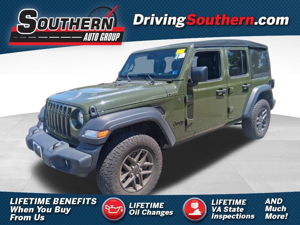 Used 2024 Jeep Wrangler Unlimited Sport AWD/4WD image 1