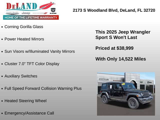 Used 2025 Jeep Wrangler Sport S image 37