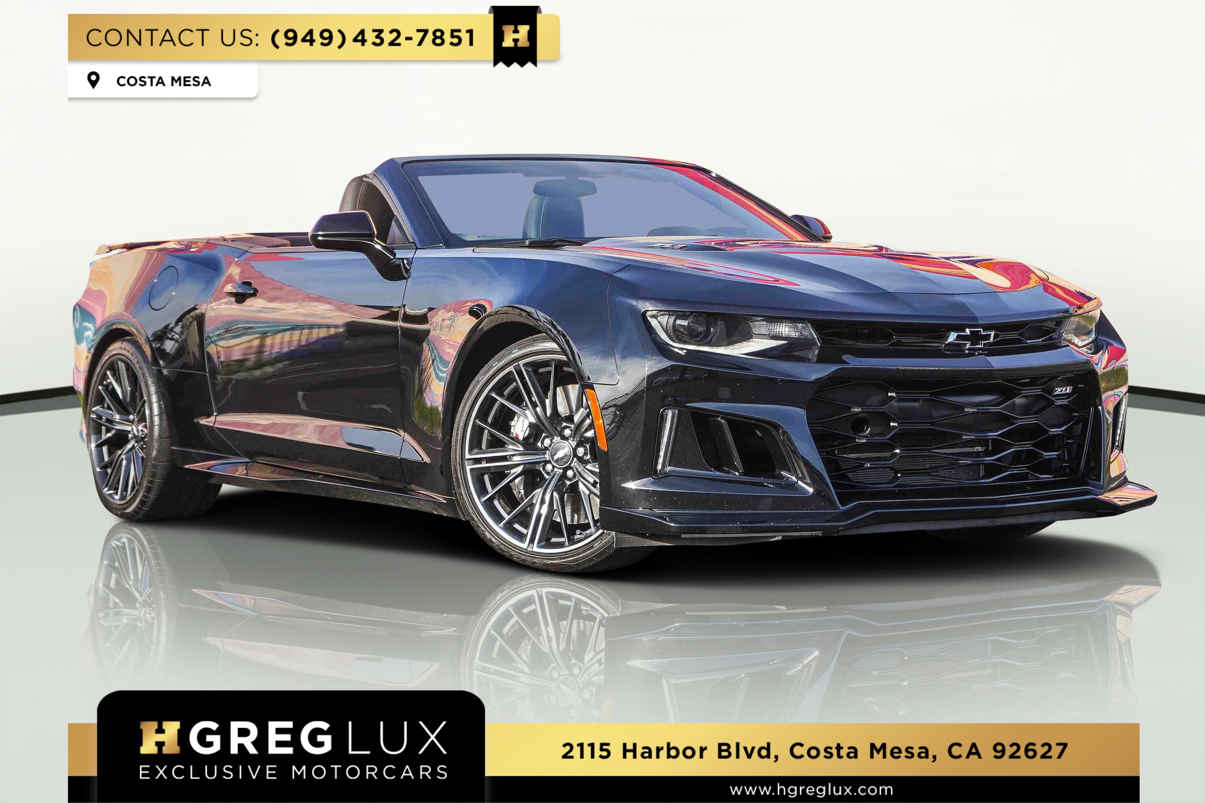 Used 2018 Chevrolet Camaro ZL1 w/ LPO, ZL1 Protection Package