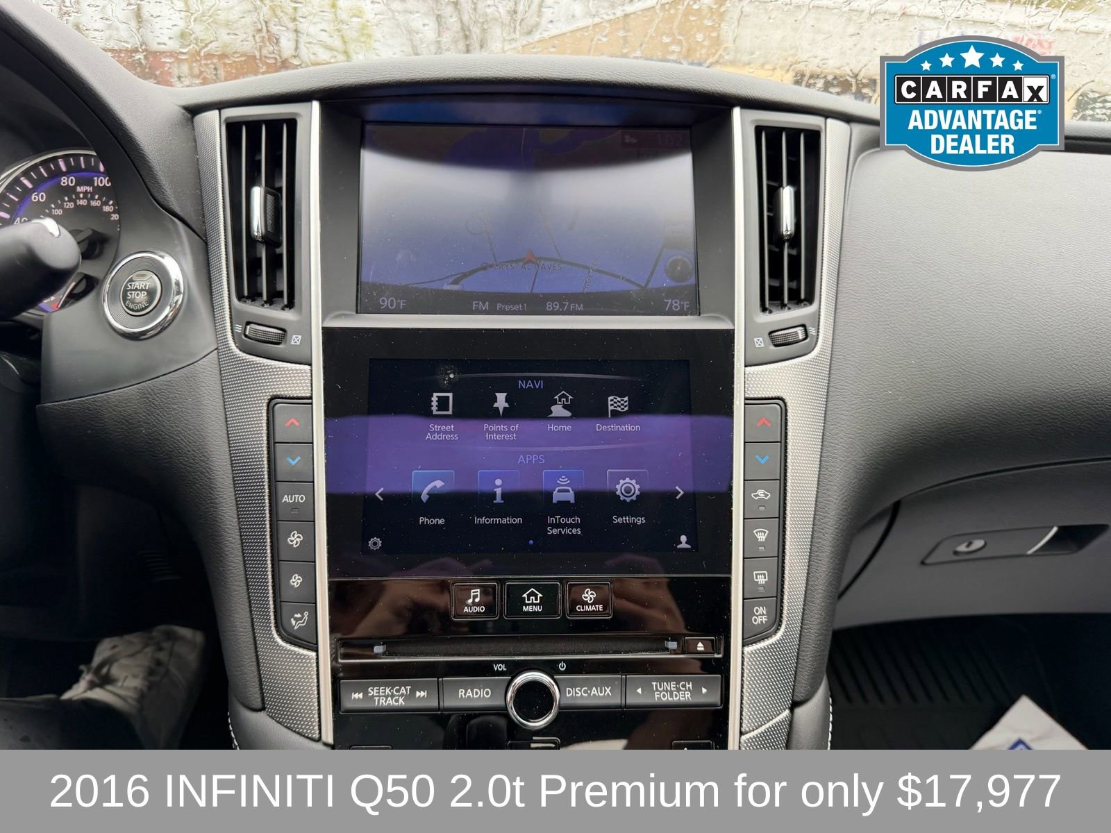 Used 2016 INFINITI Q50 Premium w/ 2.0T Premium Plus Package image 18
