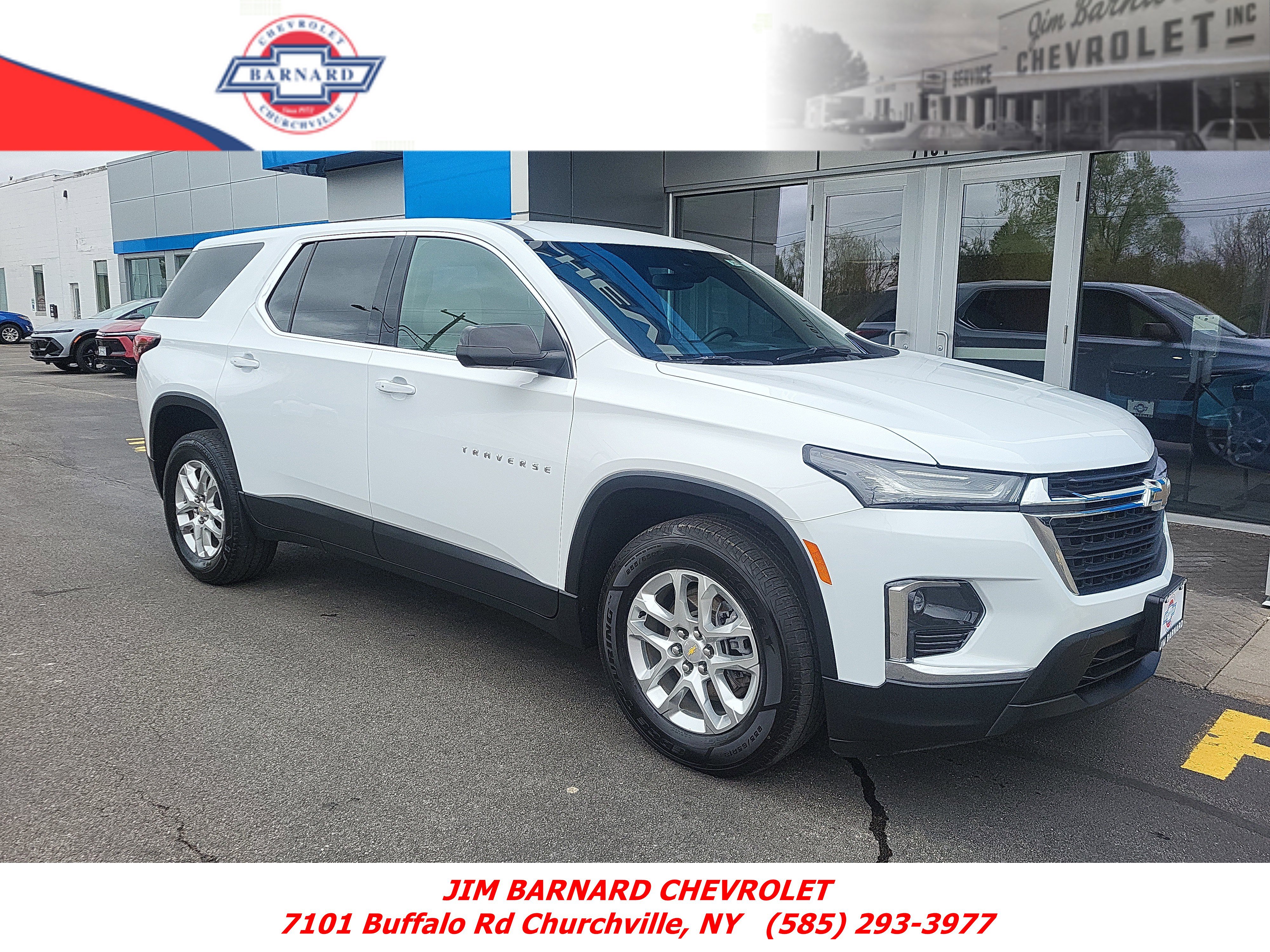 Certified 2022 Chevrolet Traverse LS