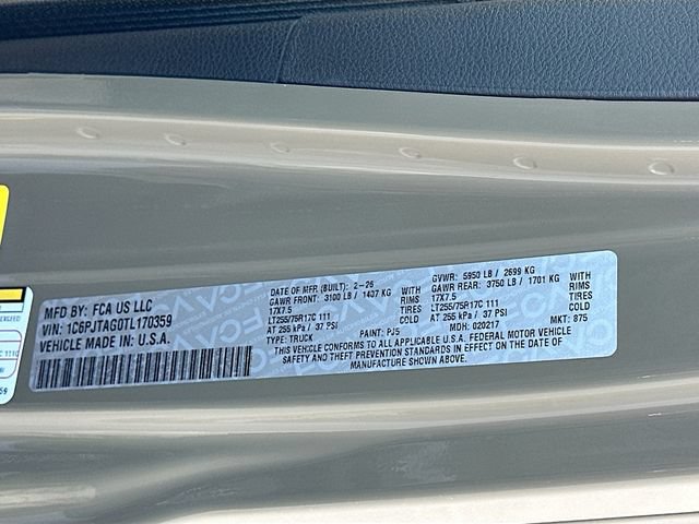 New 2026 Jeep Gladiator Willys AWD/4WD image 21