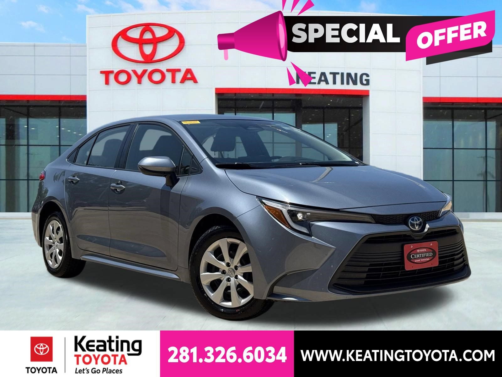 Certified 2025 Toyota Corolla LE