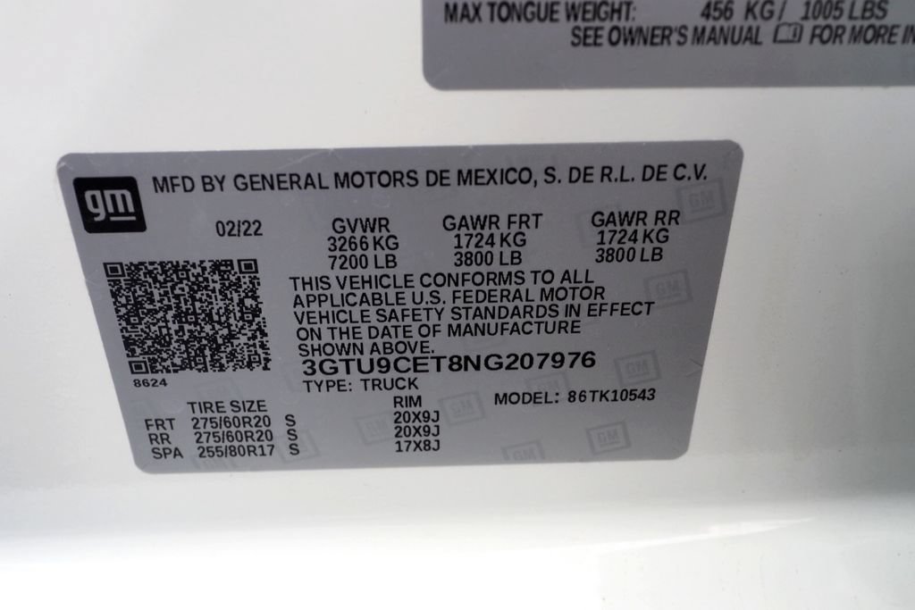 Used 2022 GMC Sierra 1500 Elevation w/ Driver Alert Package I AWD/4WD image 29