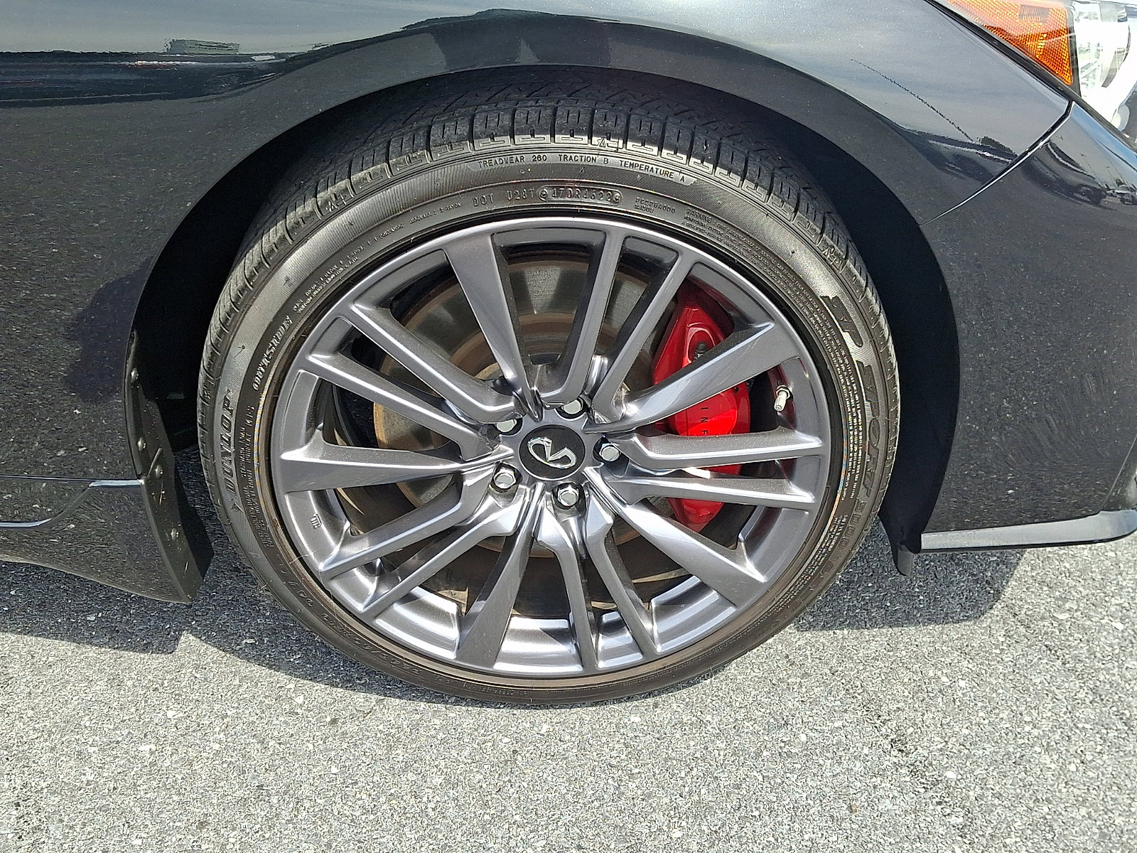 Certified 2023 INFINITI Q50 Red Sport 400 w/ Black Opal Edition AWD/4WD image 8