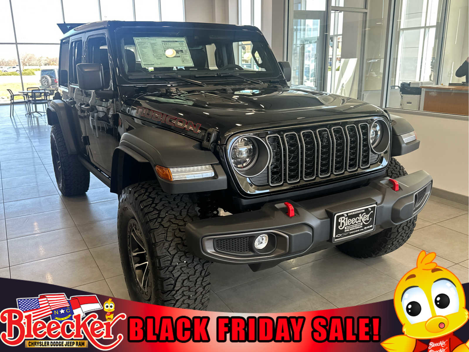 New 2025 Jeep Wrangler Unlimited Rubicon w/ XTREMEE 35" Tire Package