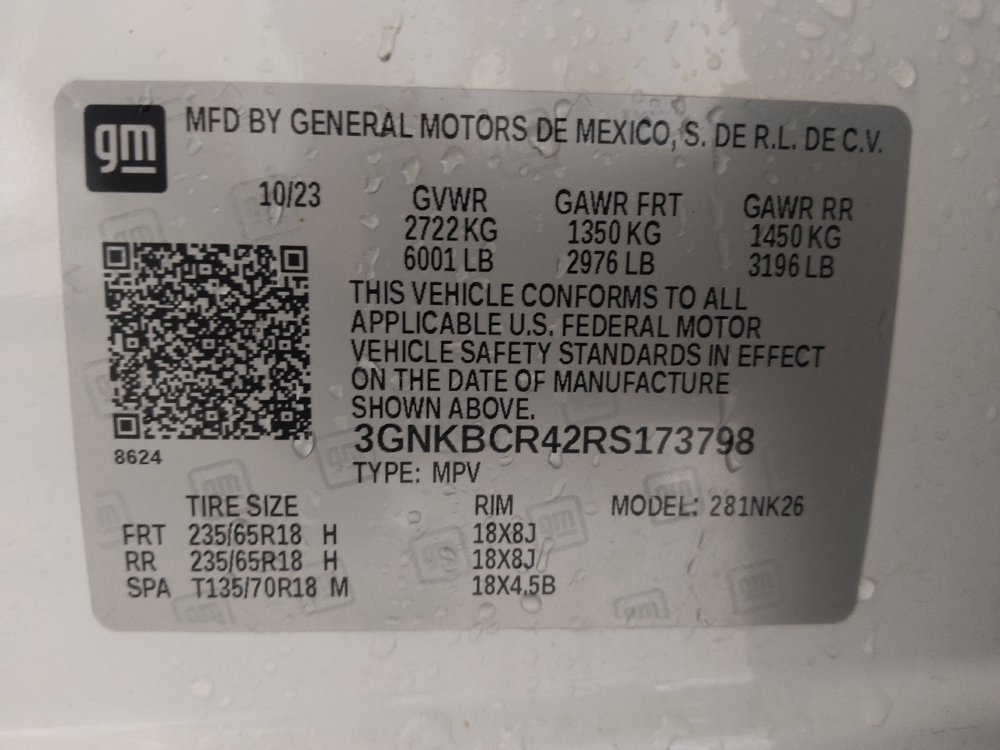 Used 2024 Chevrolet Blazer LT w/ Convenience Package FWD image 33