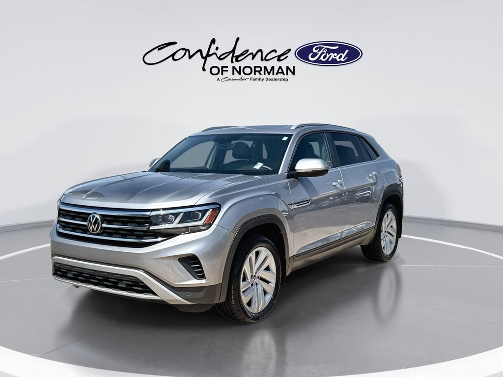 Used 2021 Volkswagen Atlas Cross Sport SE AWD/4WD image 3