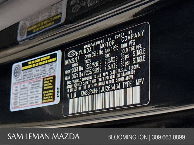 Used 2018 Hyundai Santa Fe Limited FWD image 33