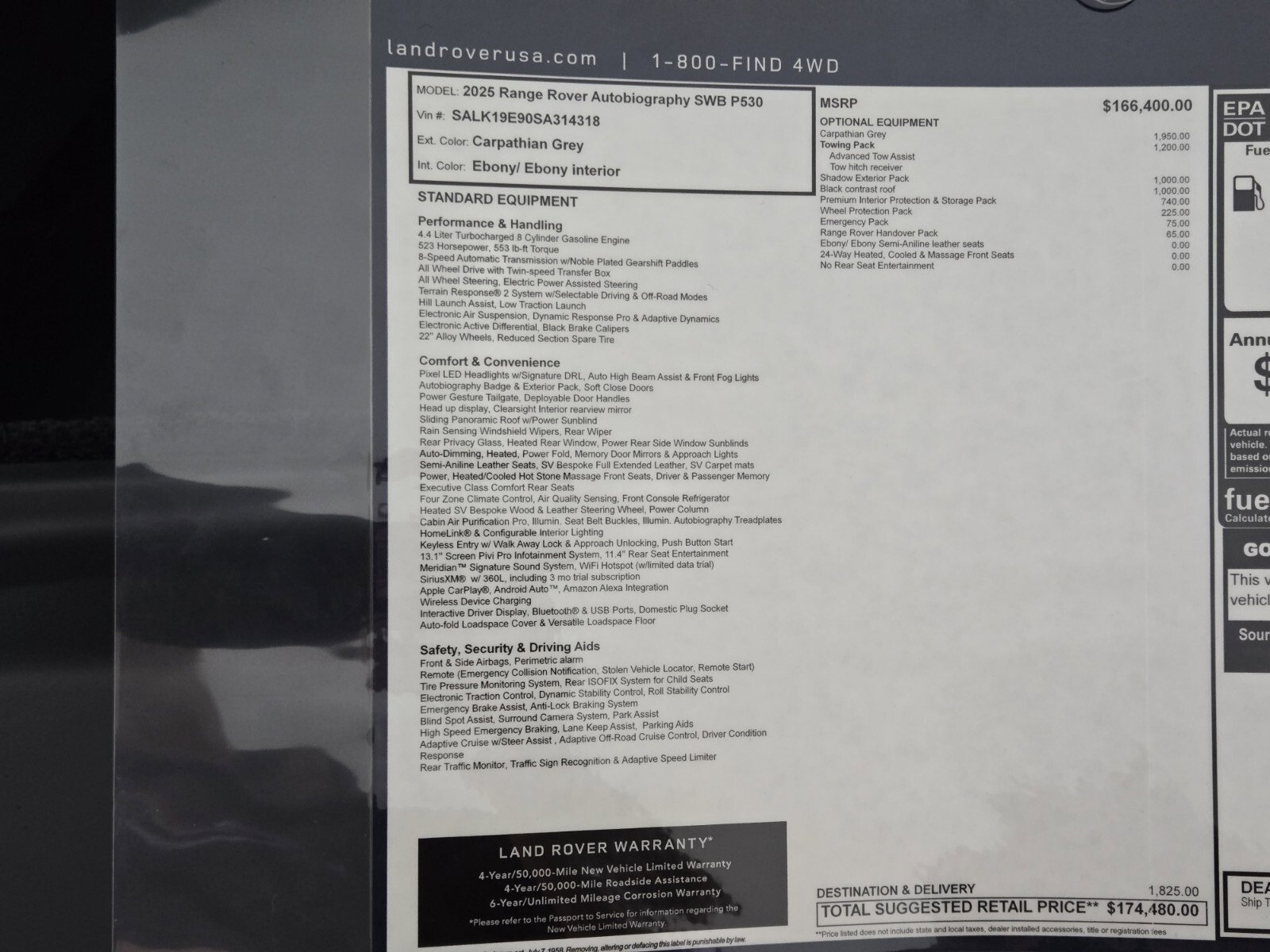 New 2025 Land Rover Range Rover Autobiography image 34
