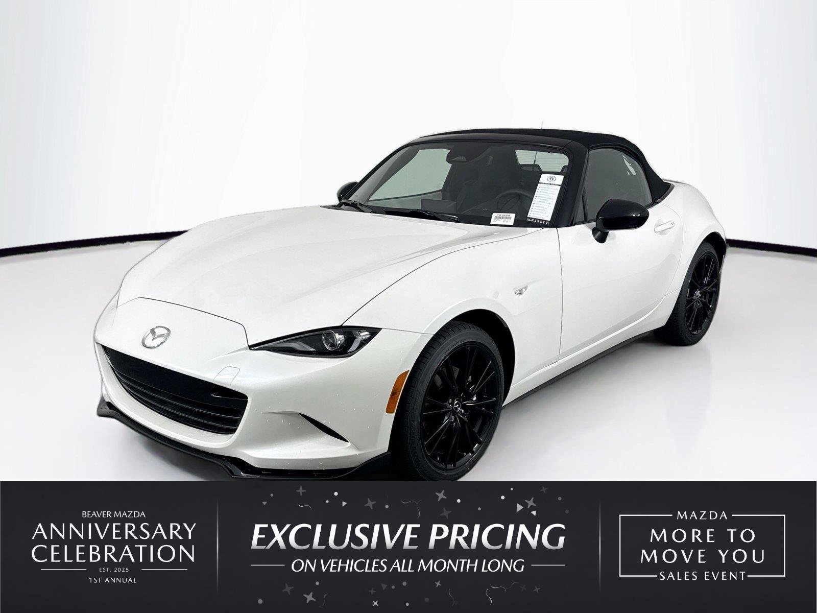 New 2026 MAZDA MX-5 Miata Club w/ Interior Package