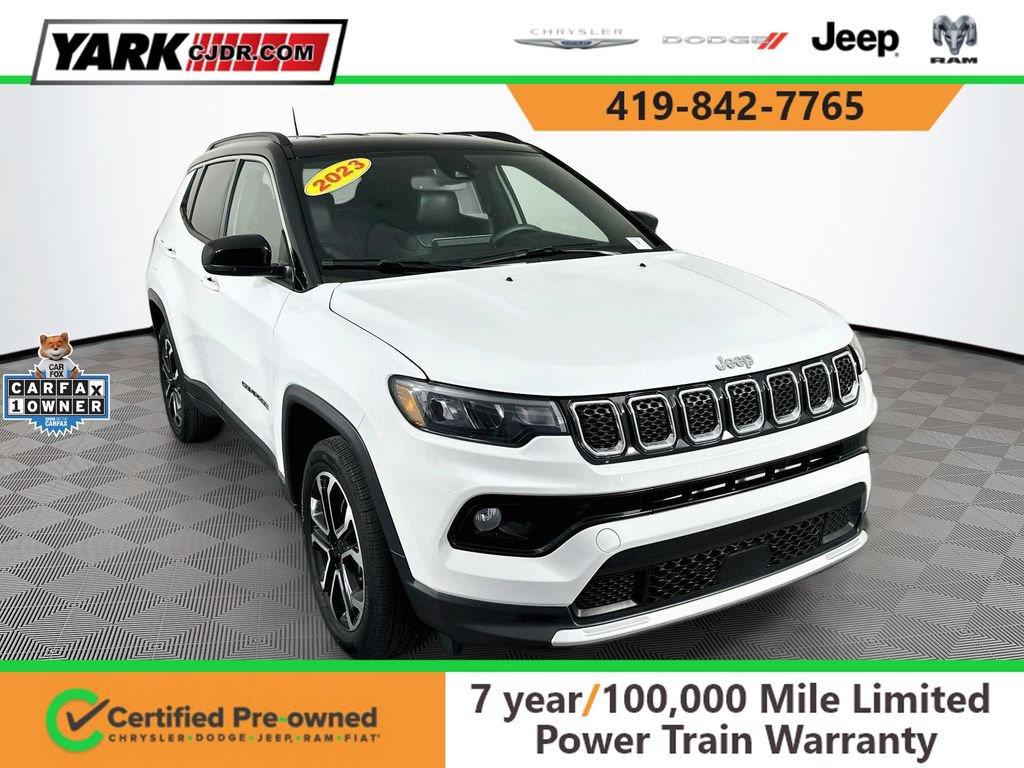 Certified 2023 Jeep Compass Limited