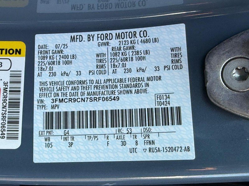 New 2025 Ford Bronco Sport Outer Banks w/ Outer Banks Tech Package+ image 18