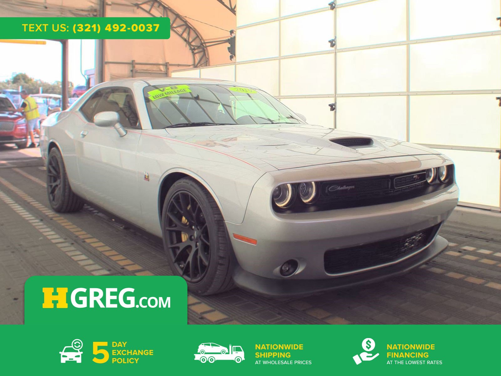Used 2019 Dodge Challenger R/T Scat Pack w/ Dynamics Package RWD image 1