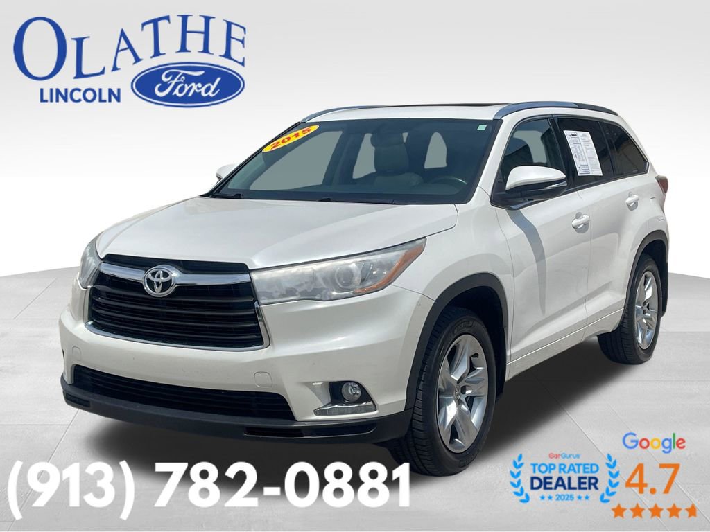 Used 2015 Toyota Highlander Limited AWD/4WD image 2