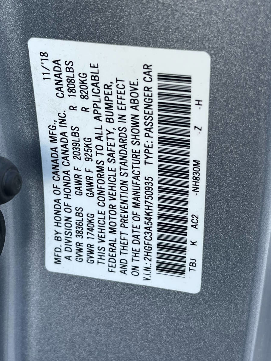 Used 2019 Honda Civic Si image 37