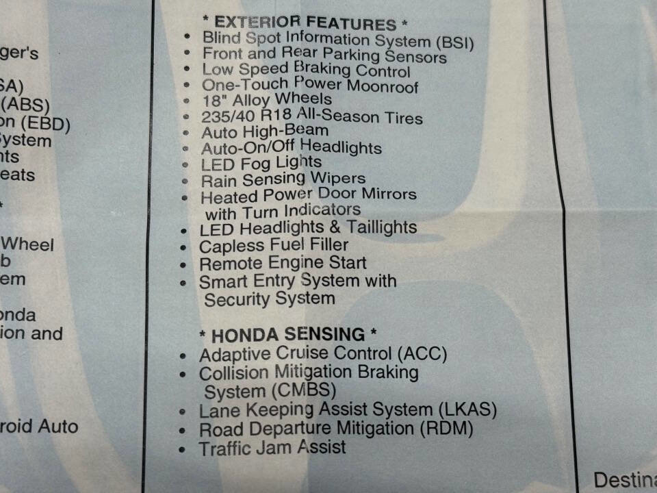 Used 2024 Honda Civic Touring image 49