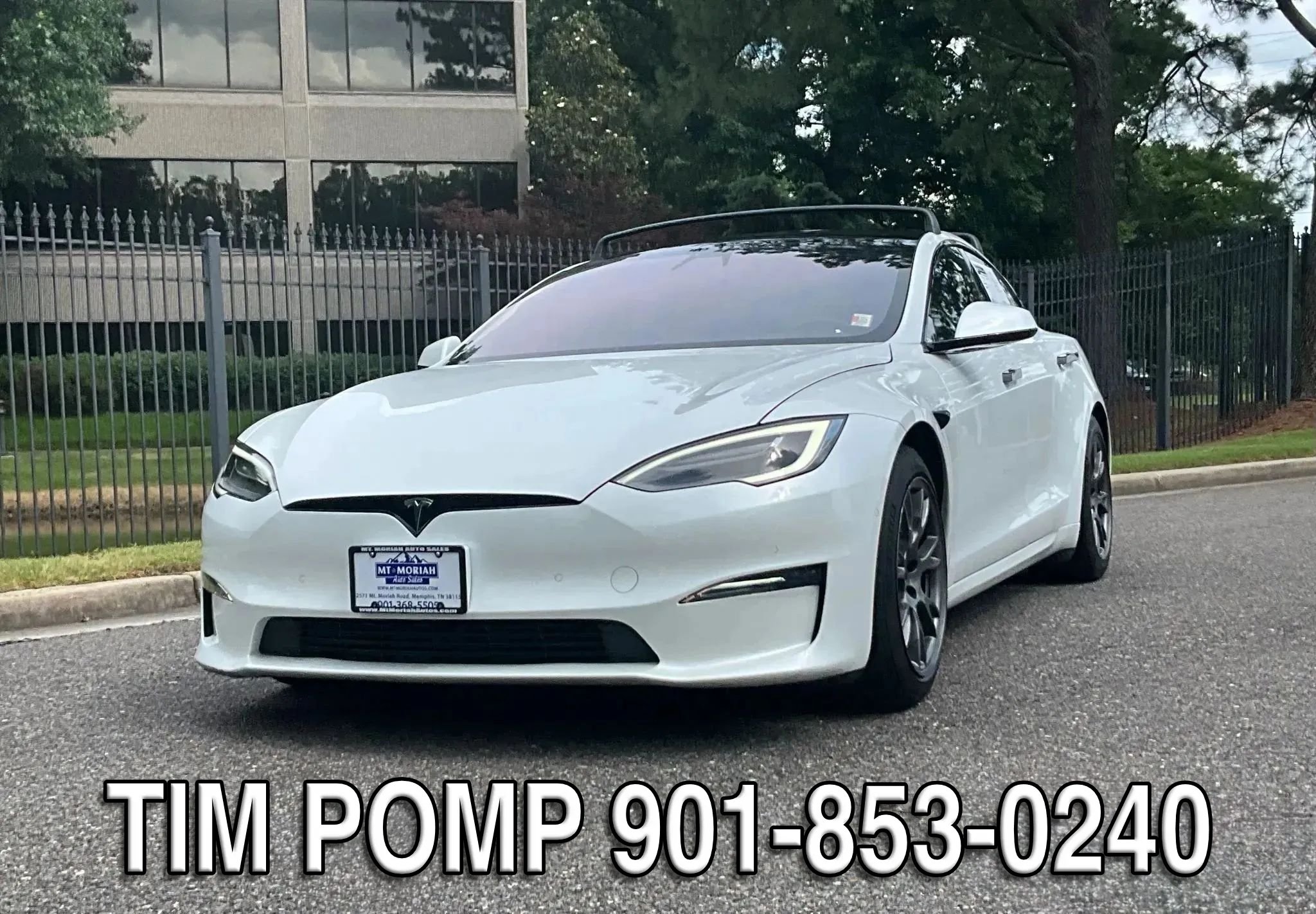 Used 2021 Tesla Model S Plaid AWD/4WD image 2