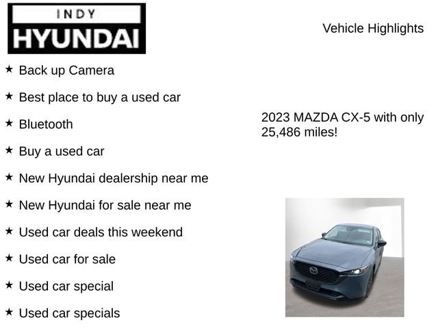 Used 2023 MAZDA CX-5 Carbon Edition image 7