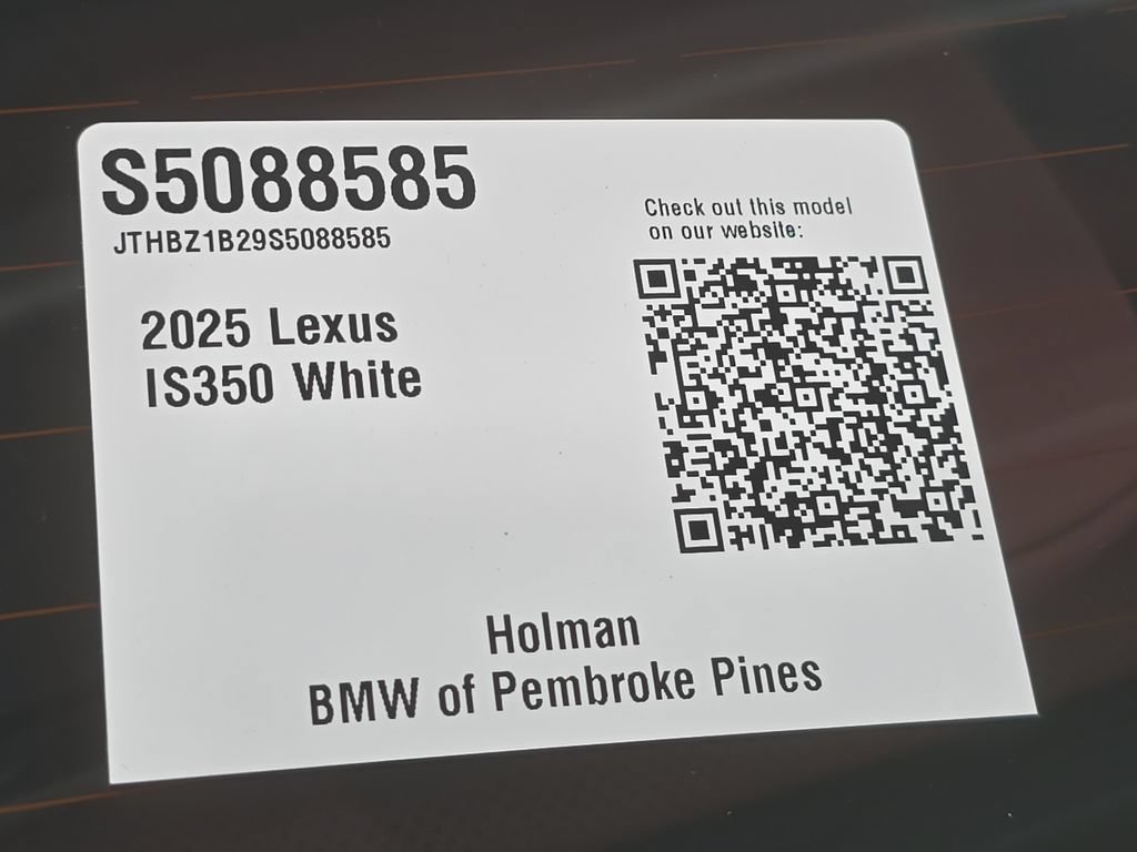 Used 2025 Lexus IS 350 F Sport w/ Accessory Package 2 RWD image 33