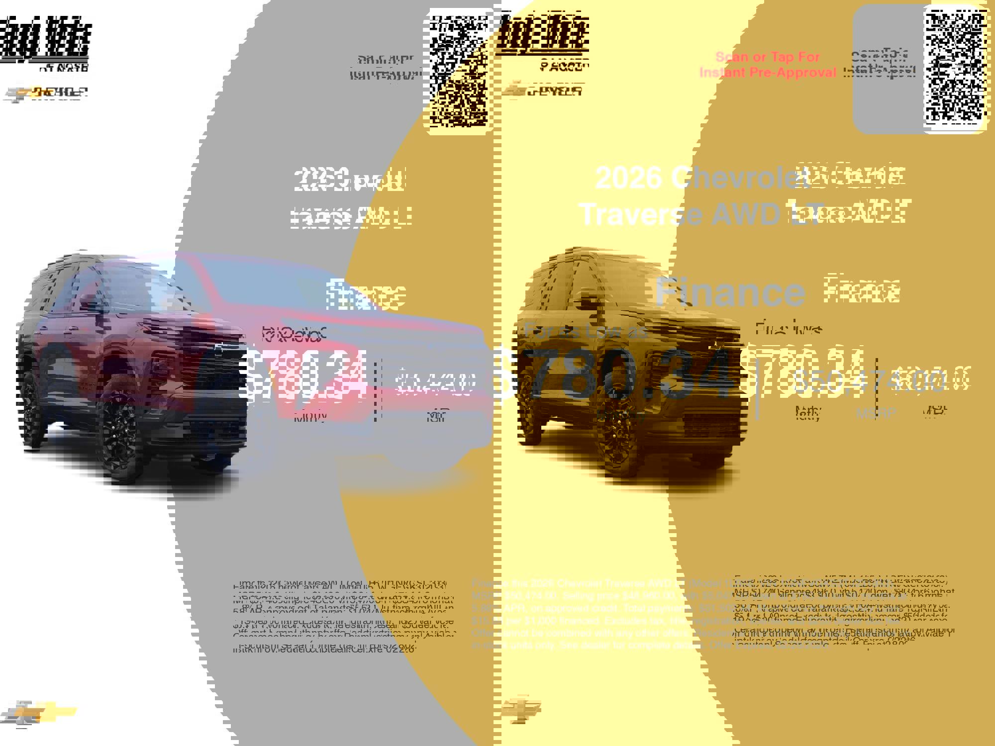 New 2026 Chevrolet Traverse LT w/ Midnight/Sport Edition image 6