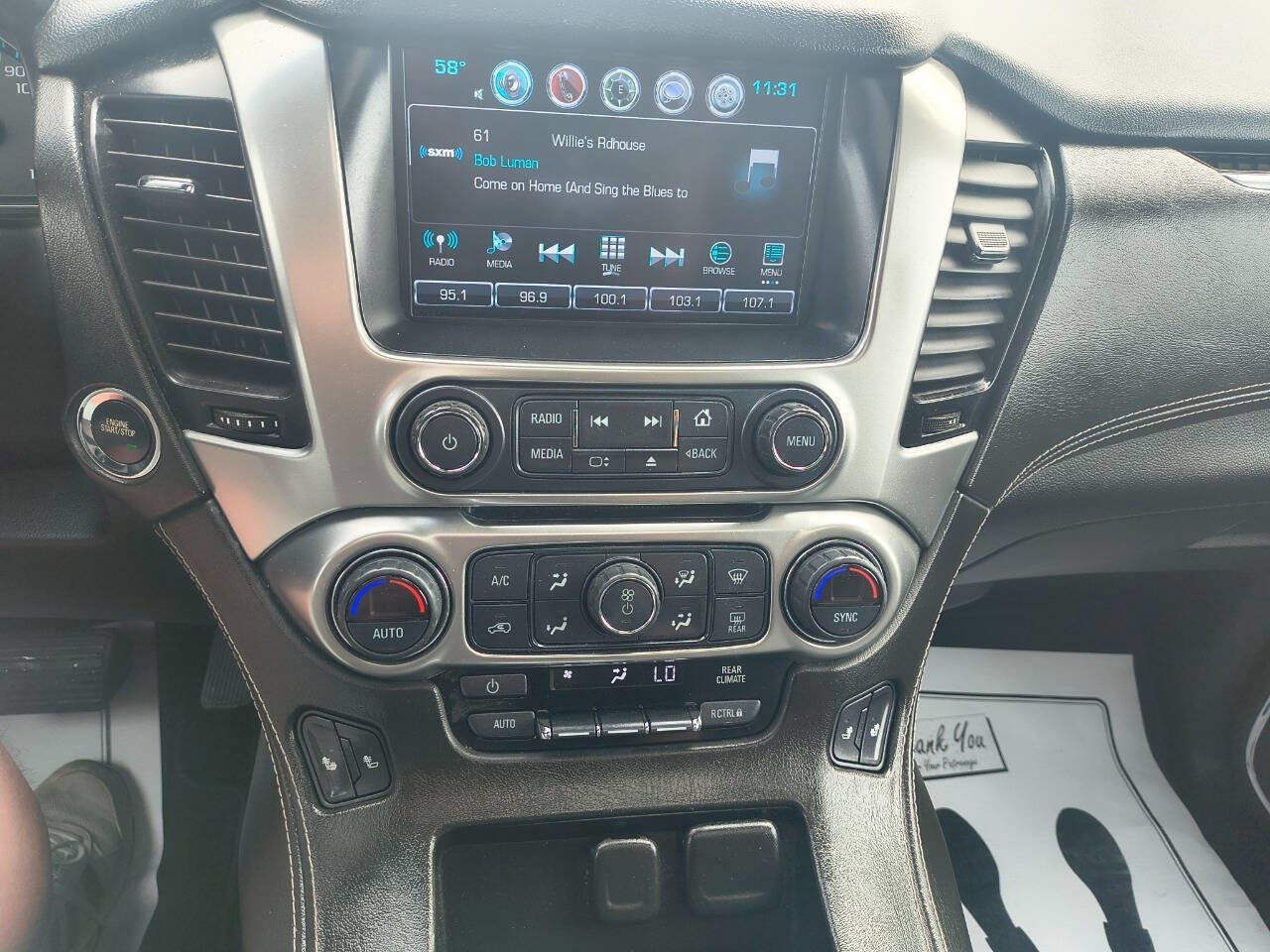 Used 2017 Chevrolet Tahoe LT w/ LT Signature Package AWD/4WD image 27