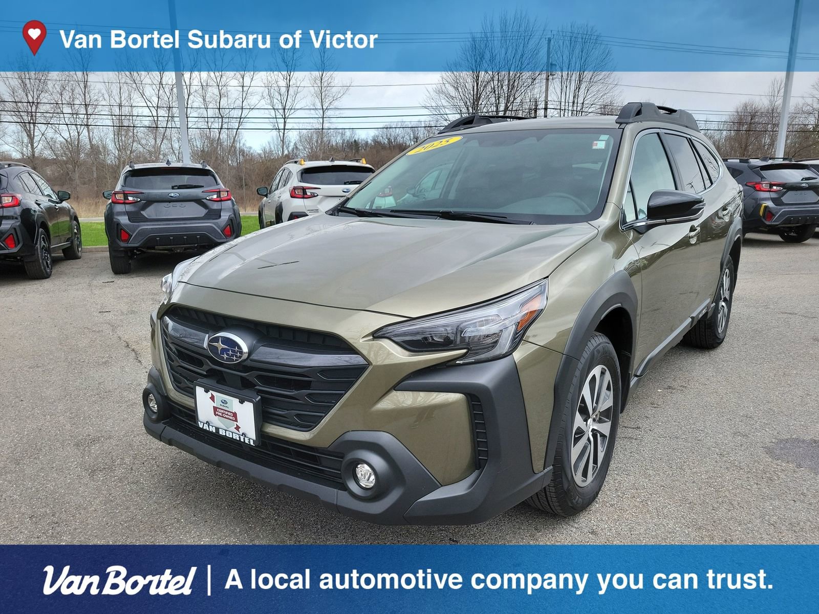 Certified 2025 Subaru Outback Premium image 1