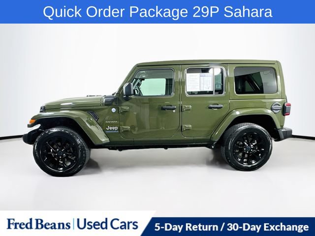 Used 2024 Jeep Wrangler Unlimited Sahara w/ Technology Group AWD/4WD image 5