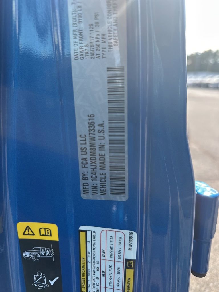 Used 2021 Jeep Wrangler Unlimited Sport image 31