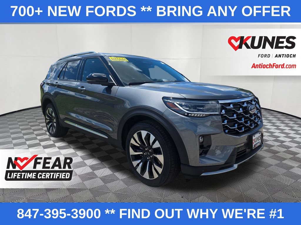 New 2026 Ford Explorer Platinum w/ LUX Leather Package AWD/4WD image 1
