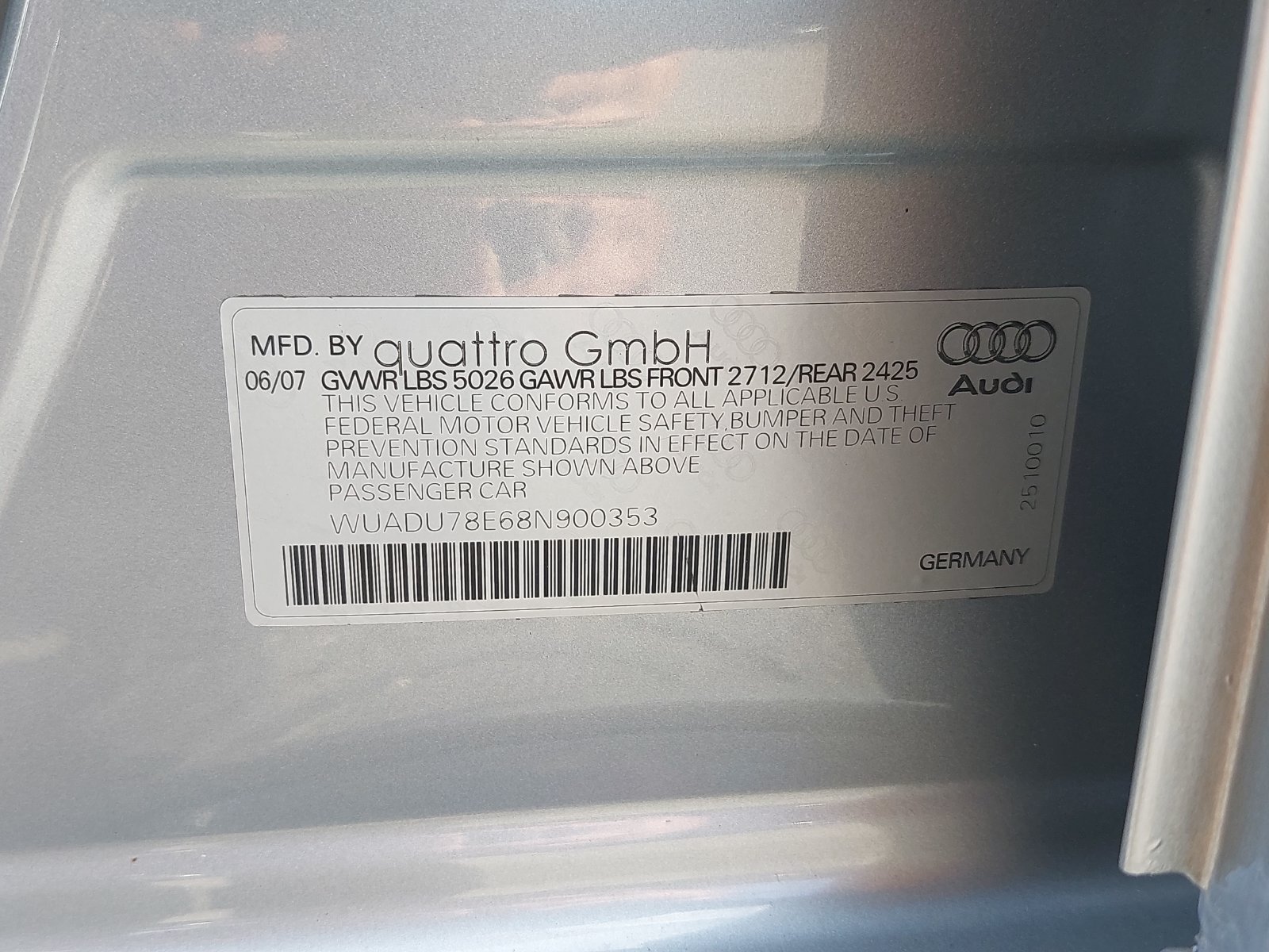 Used 2008 Audi RS 4 Sedan AWD/4WD image 41