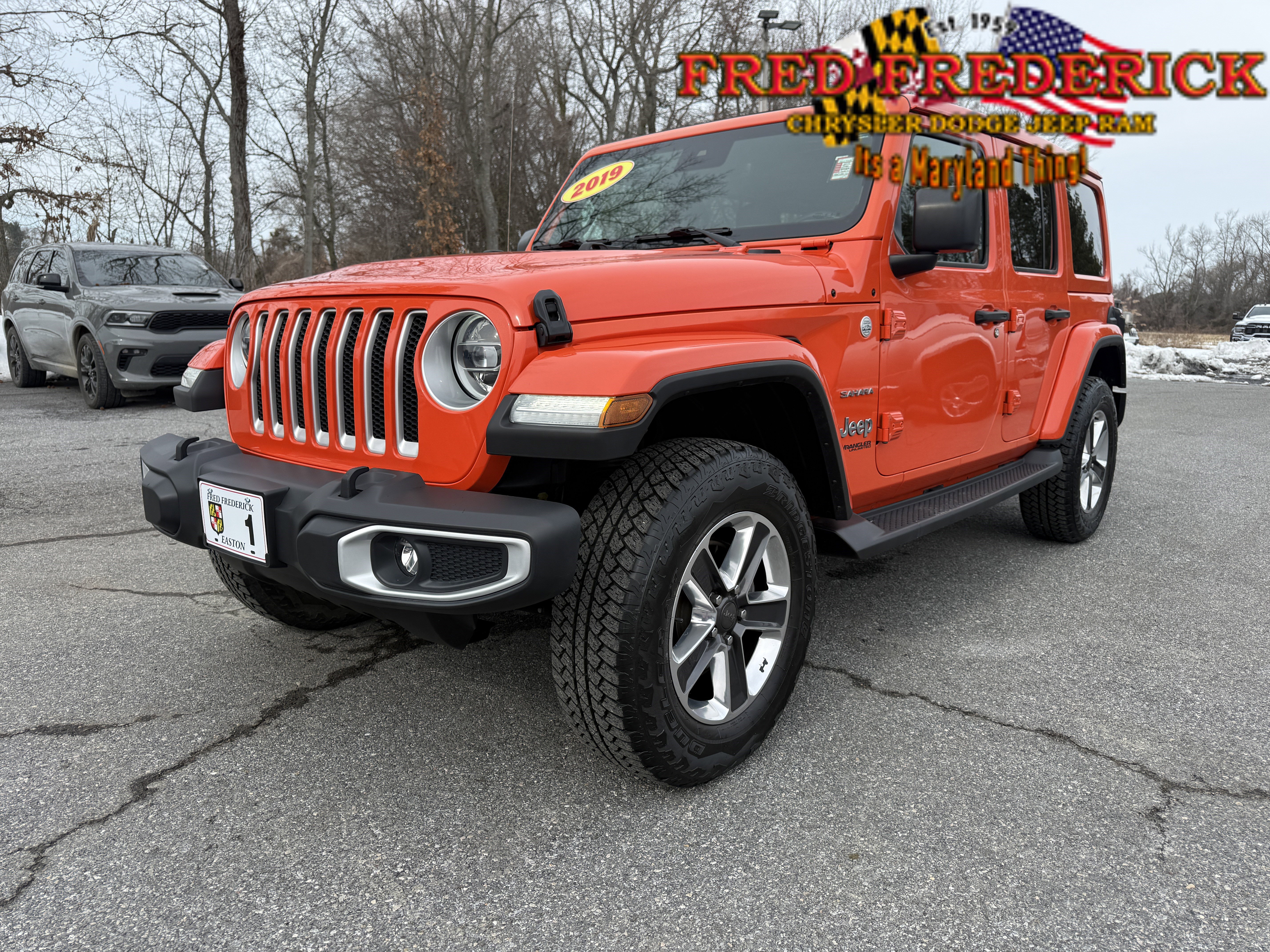Used 2019 Jeep Wrangler Unlimited Sahara image 3