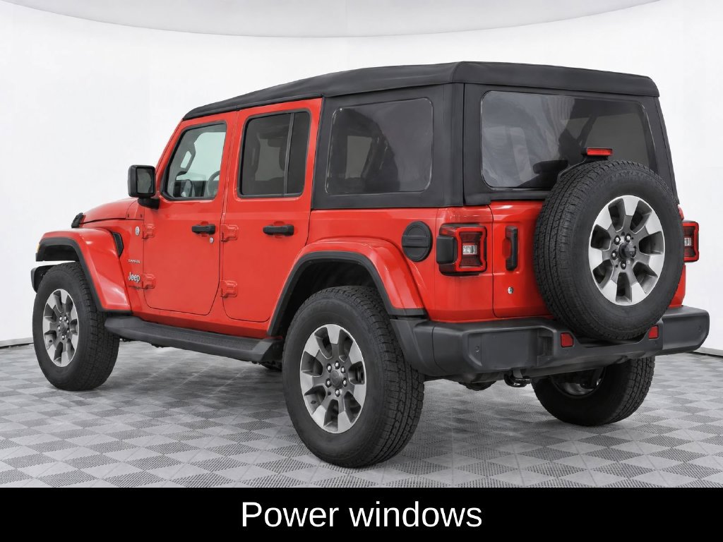 Used 2018 Jeep Wrangler Unlimited Sahara AWD/4WD image 4