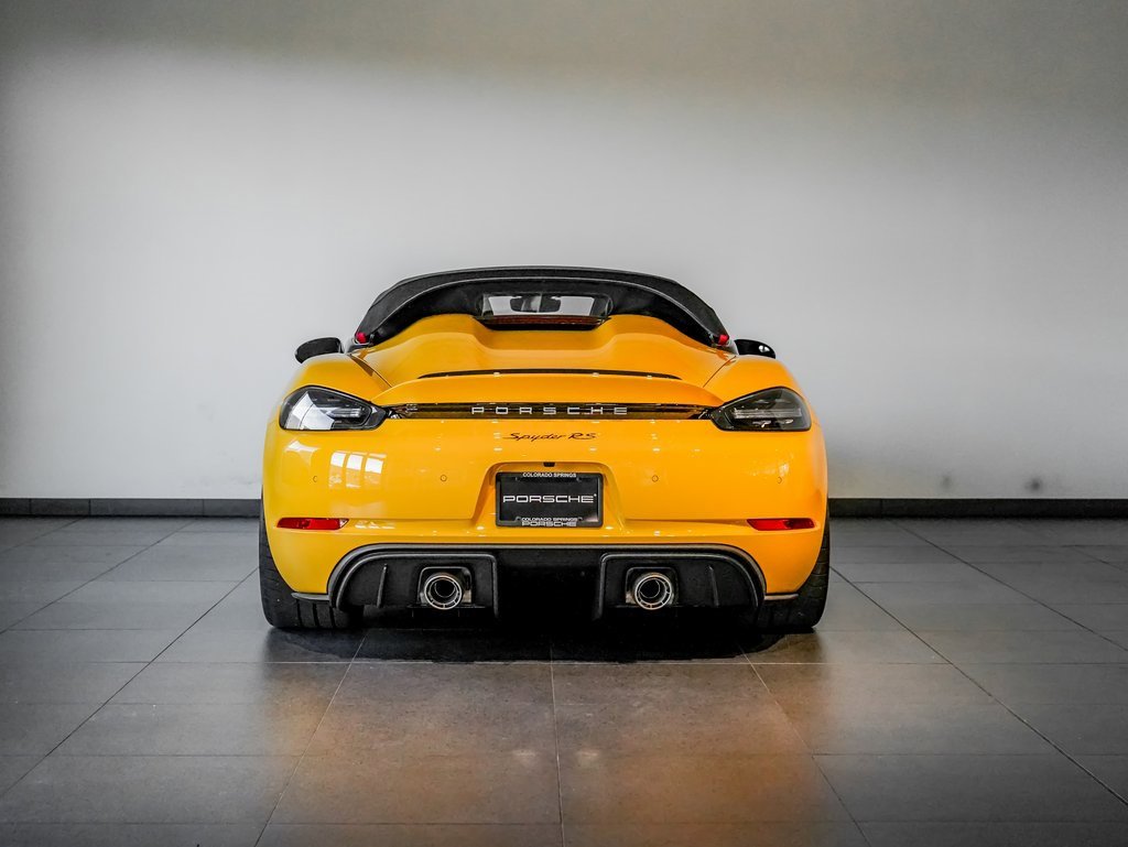 Certified 2024 Porsche 718 Boxster Spyder RS image 6