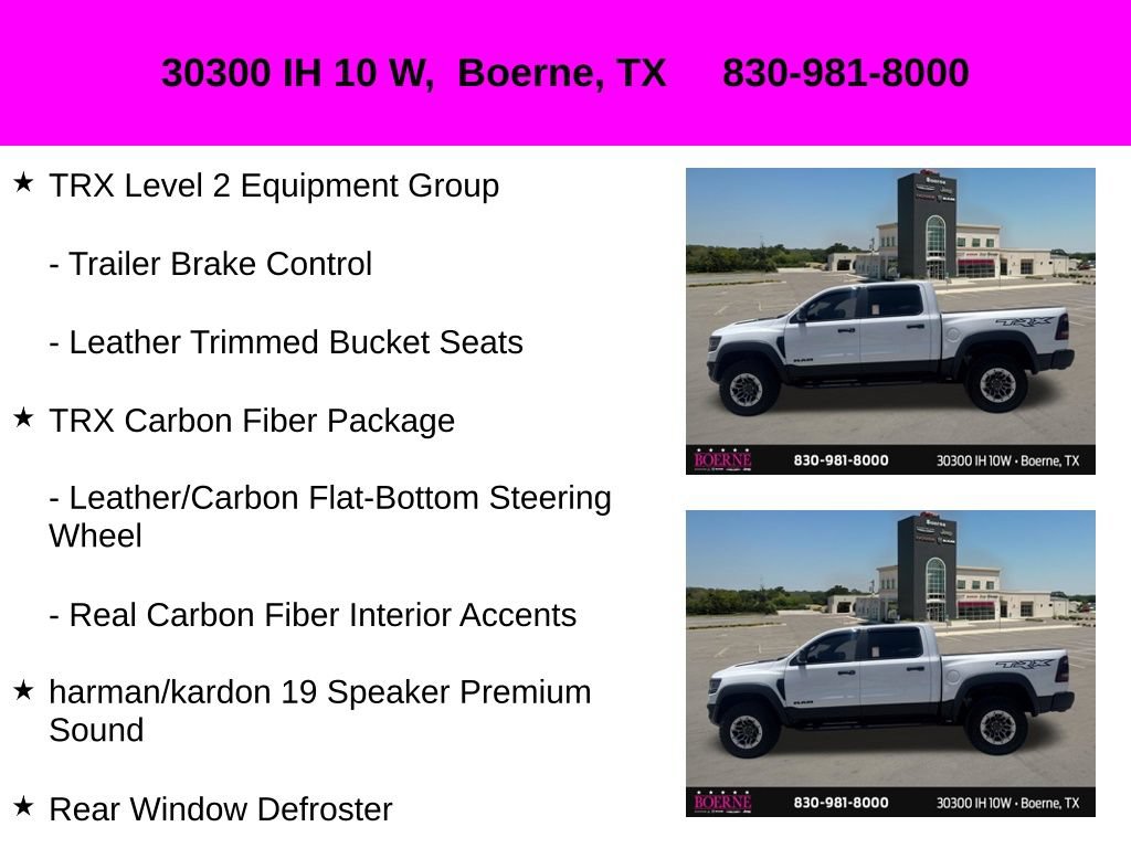 Used 2023 RAM 1500 TRX w/ TRX Level 2 Equipment Group AWD/4WD image 21