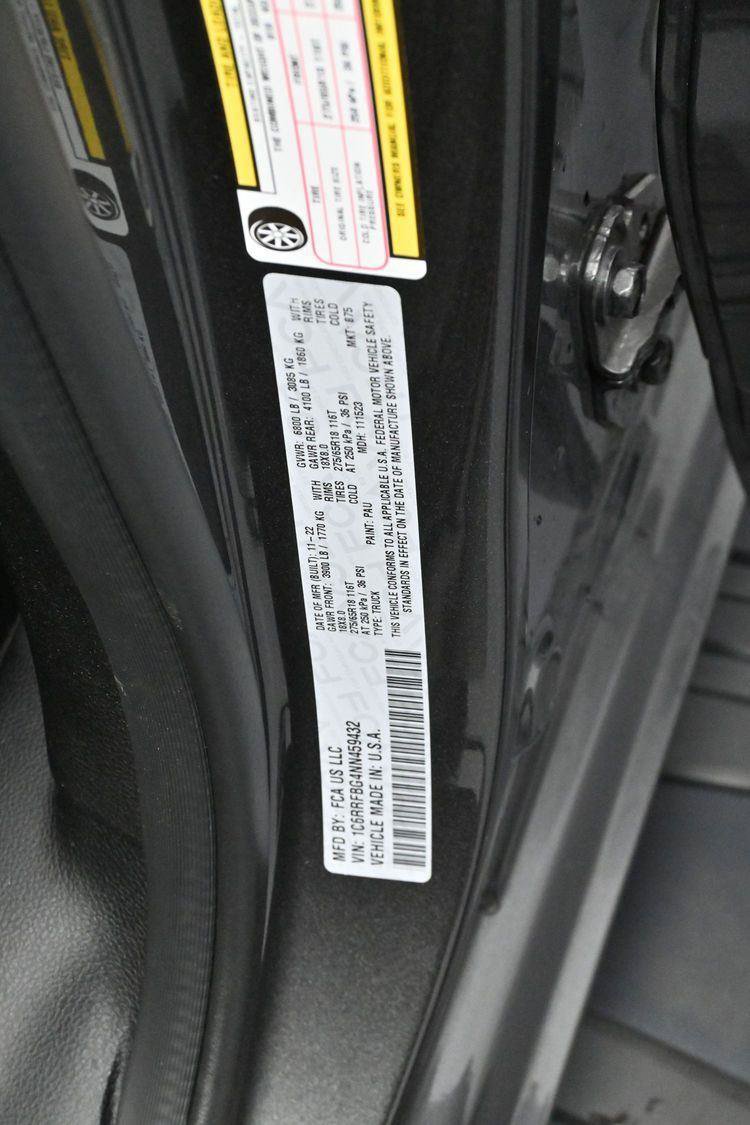 Used 2022 RAM 1500 Big Horn AWD/4WD image 32