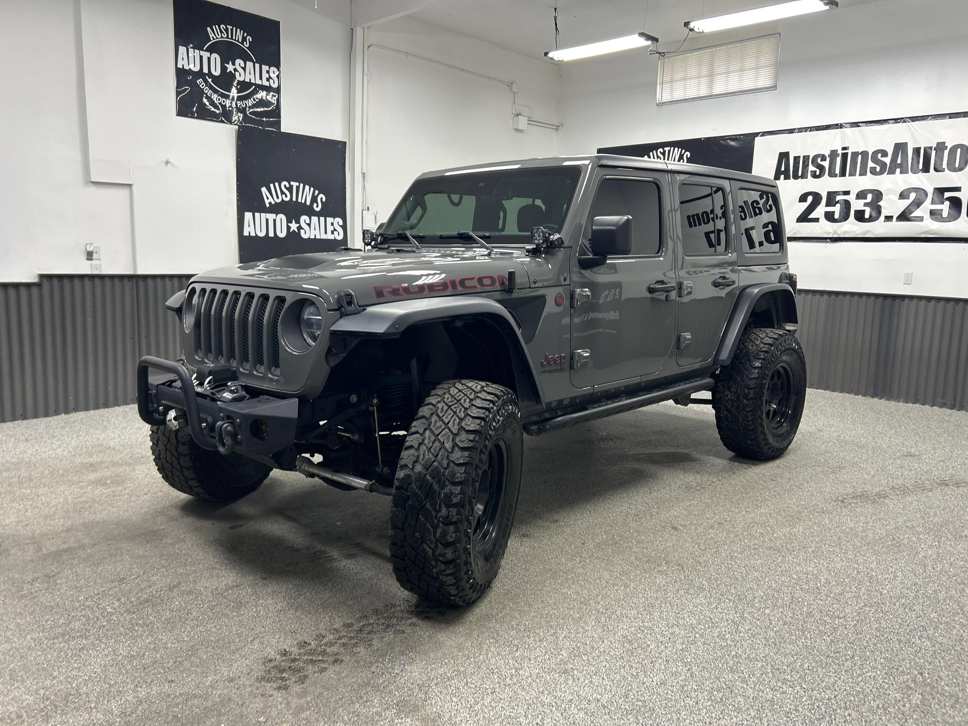 Used 2019 Jeep Wrangler Unlimited Rubicon AWD/4WD image 3