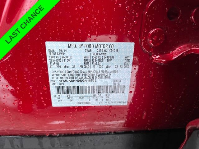 Used 2025 Ford Explorer ST-Line w/ Premium Package image 31