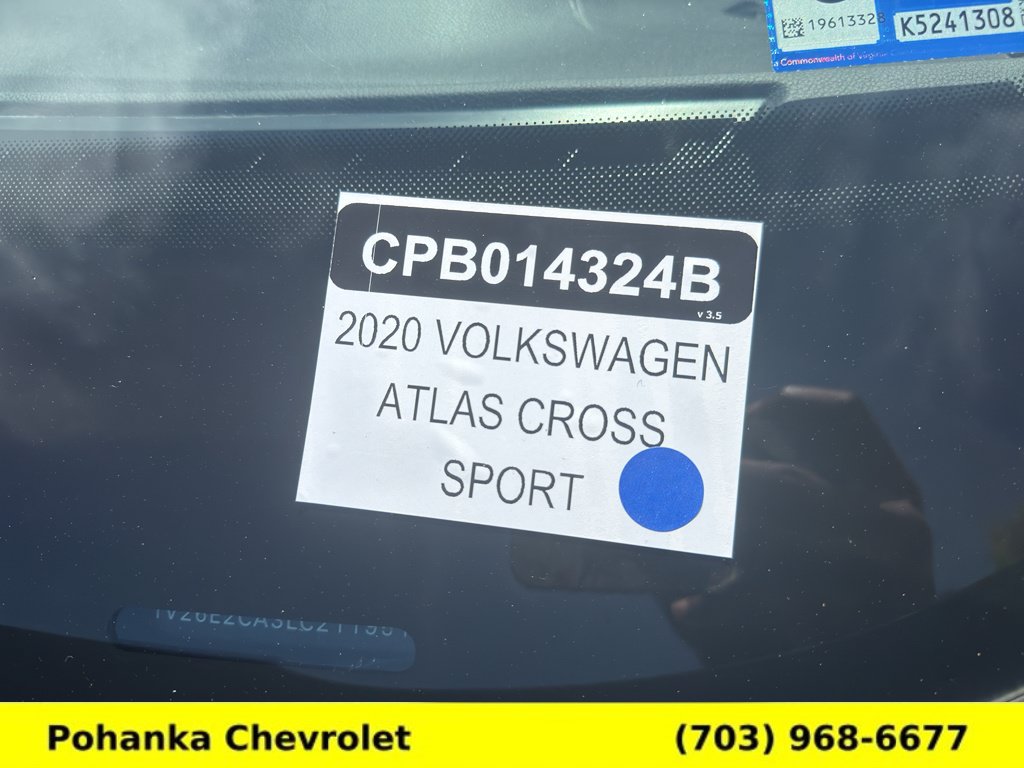 Used 2020 Volkswagen Atlas Cross Sport SE w/ Panoramic Sunroof Package AWD/4WD image 40