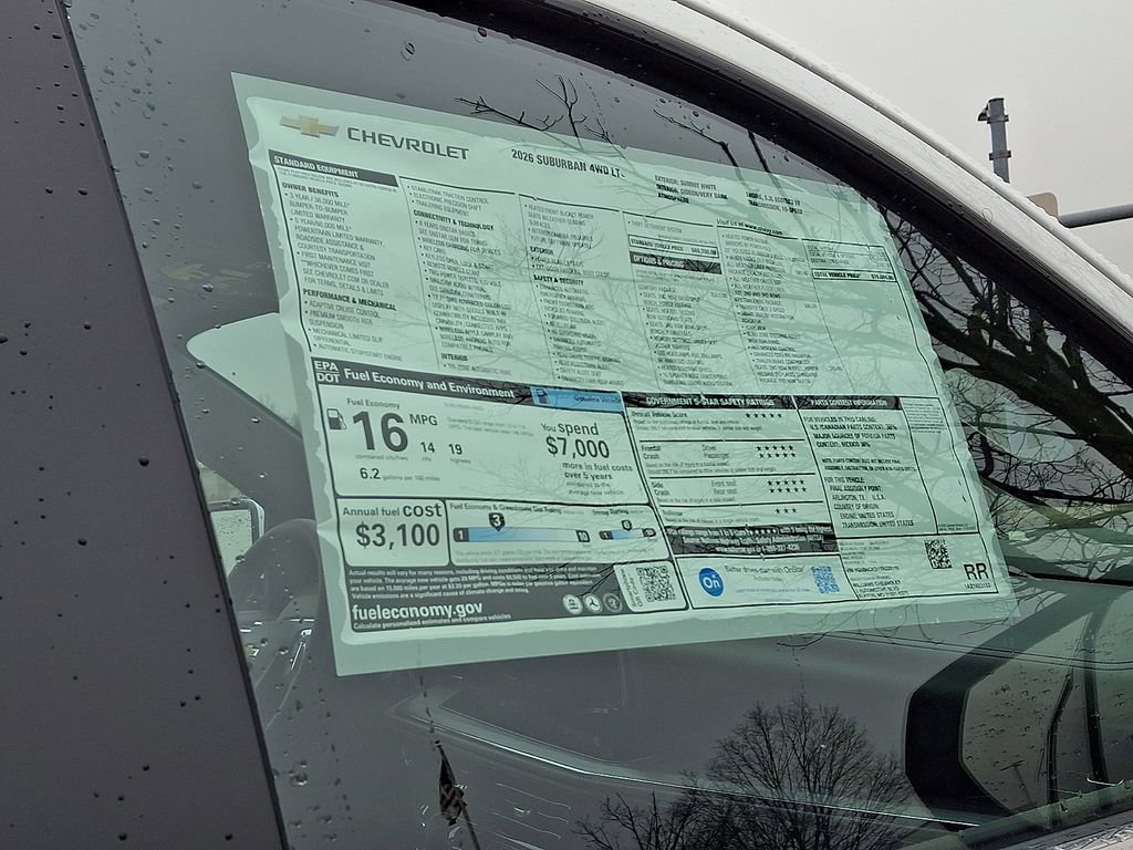 New 2026 Chevrolet Suburban LT w/ Comfort Package image 19