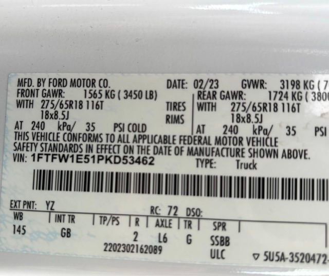 Certified 2023 Ford F150 XL w/ STX Appearance Package image 29