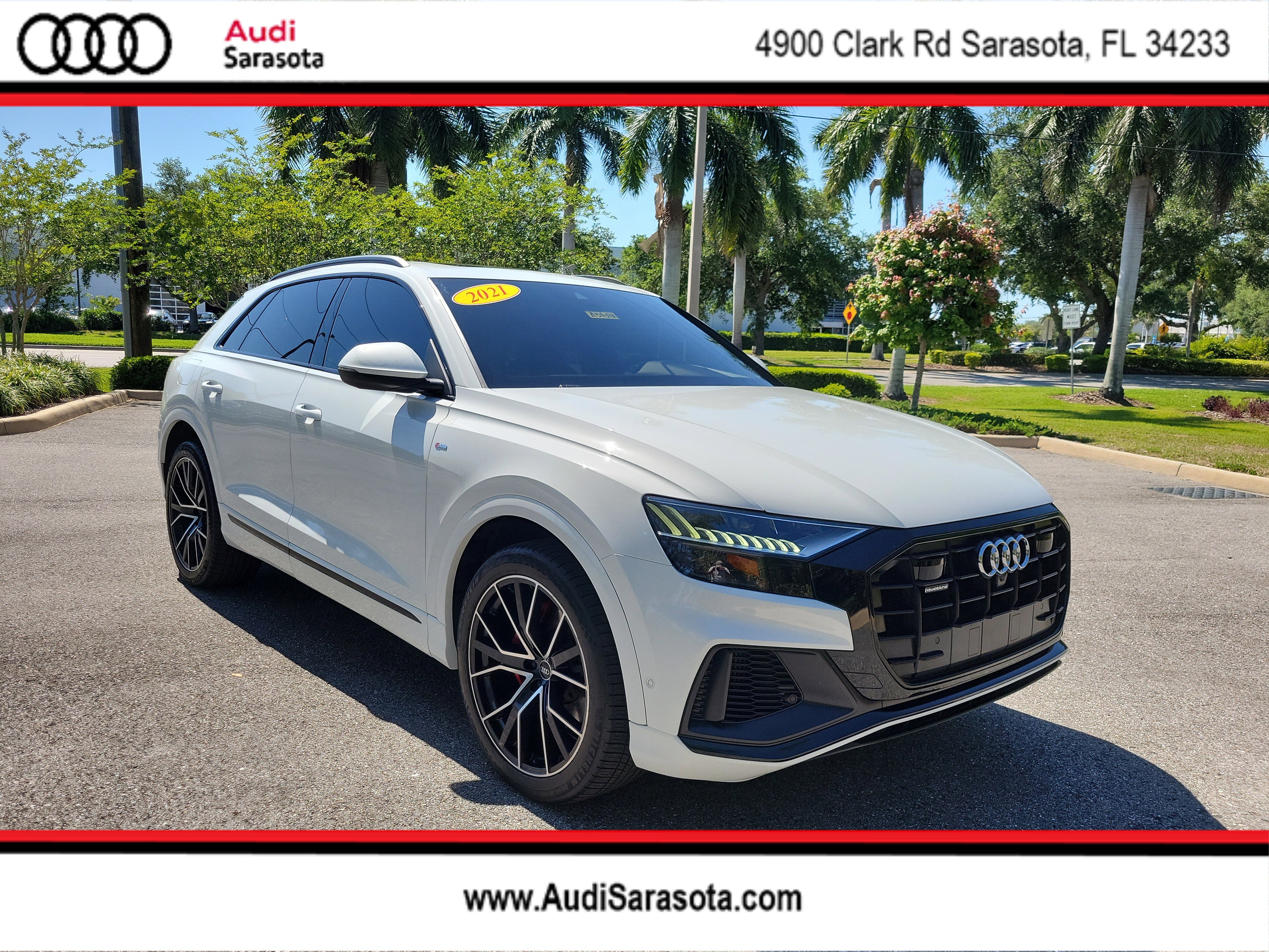 Used 2021 Audi Q8 Premium Plus w/ Premium Plus Package image 1