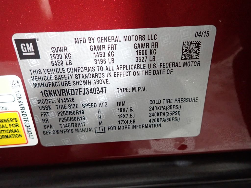 Used 2015 GMC Acadia SLT image 43