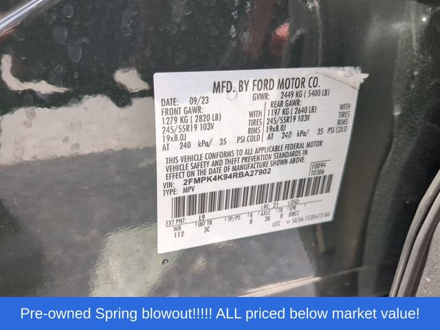 Used 2024 Ford Edge Titanium AWD/4WD image 51