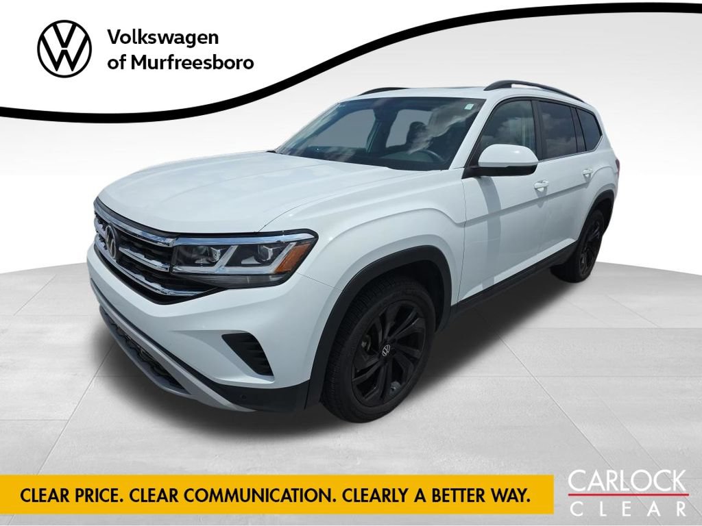 Used 2023 Volkswagen Atlas SE w/ Panoramic Sunroof Package FWD image 1