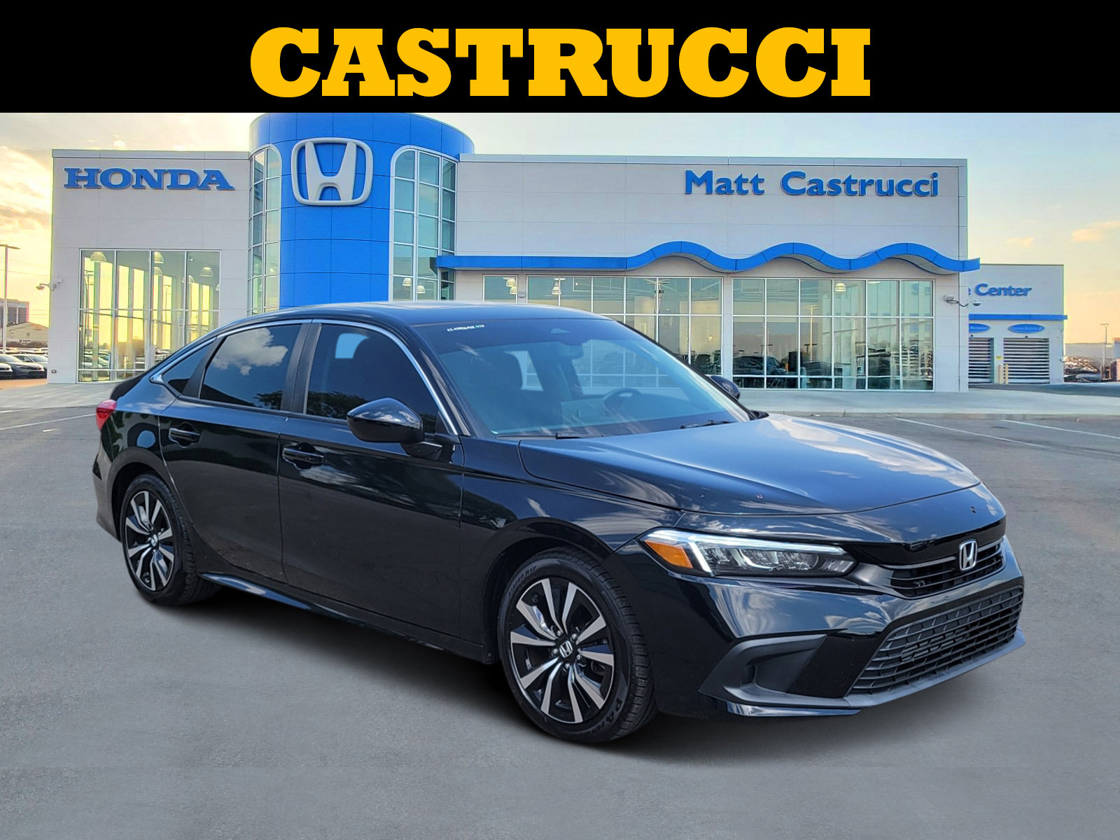 Certified 2022 Honda Civic EX image 1