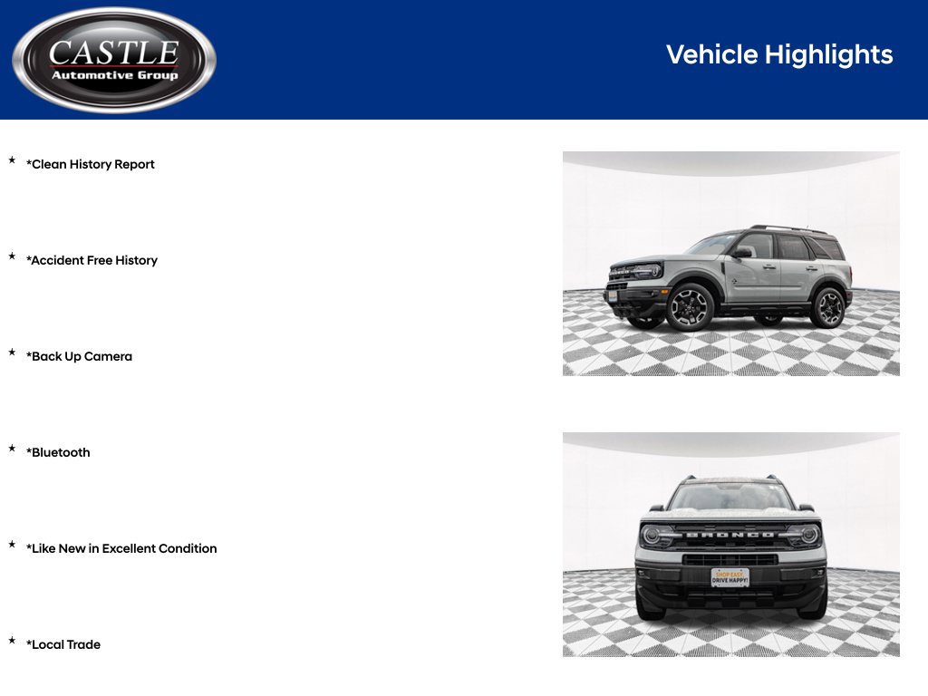 Used 2021 Ford Bronco Sport Outer Banks AWD/4WD image 4