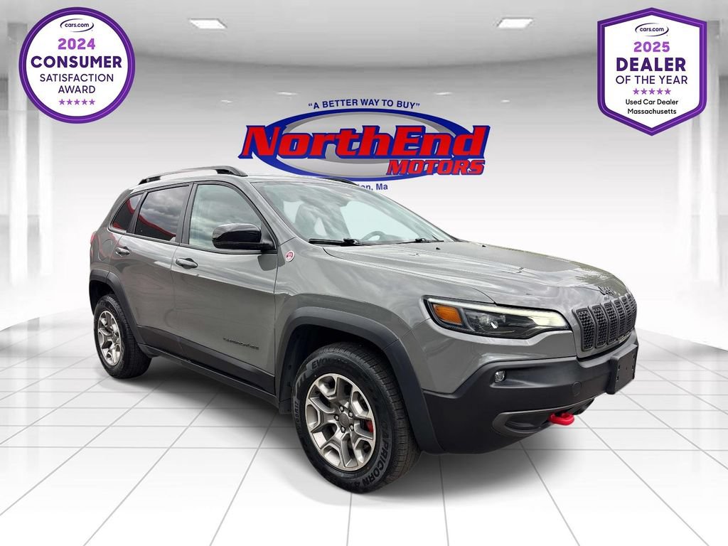 Used 2022 Jeep Cherokee Trailhawk w/ Premium Leather Package AWD/4WD image 1