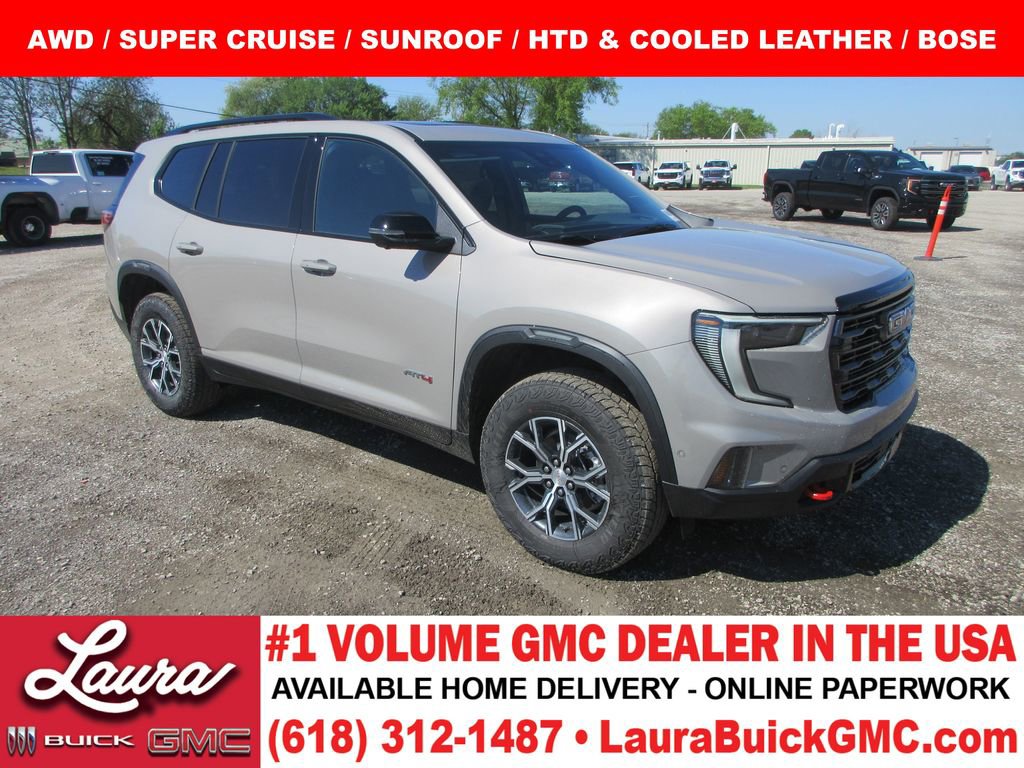 New 2026 GMC Acadia AT4 w/ Super Cruise Package AWD/4WD image 1